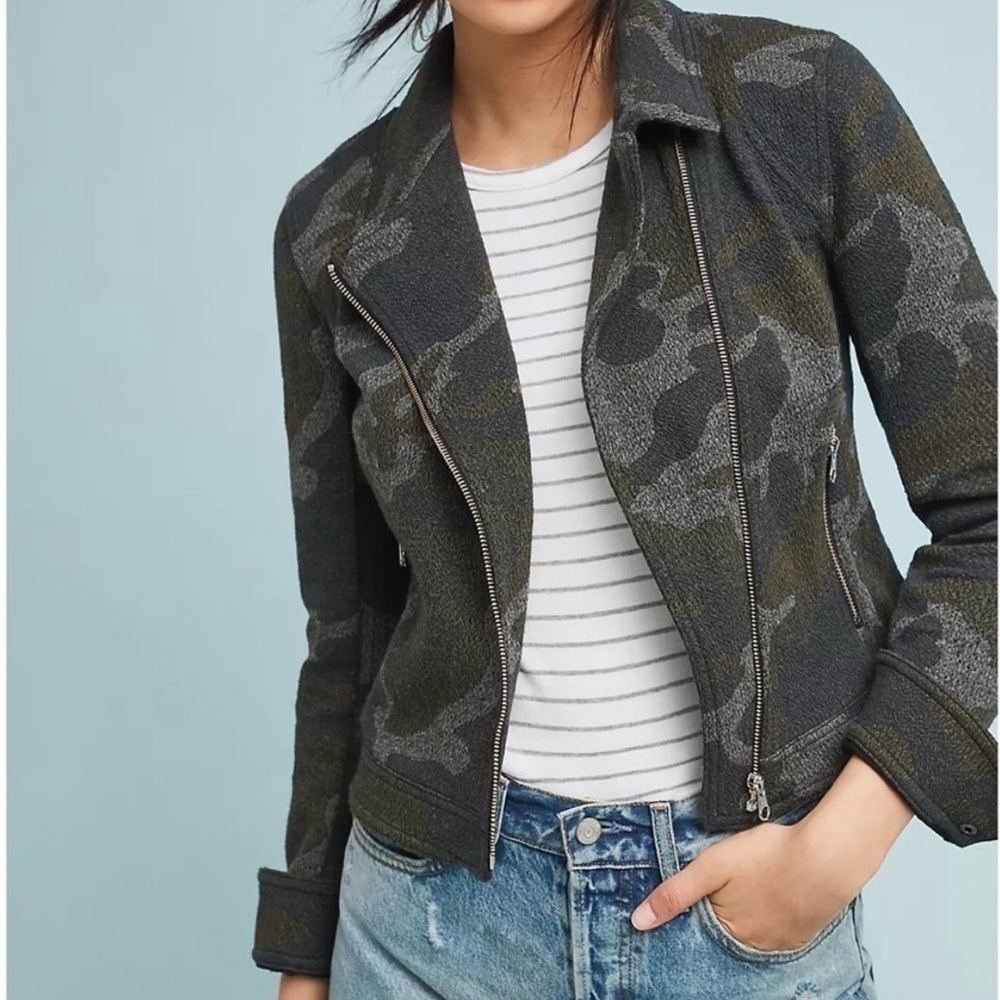 Anthropologie moto jacket, XS